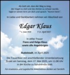 eine Anzeige